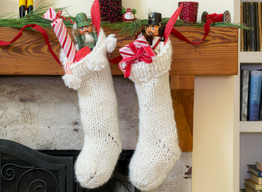 Chunky Knit Christmas Stocking