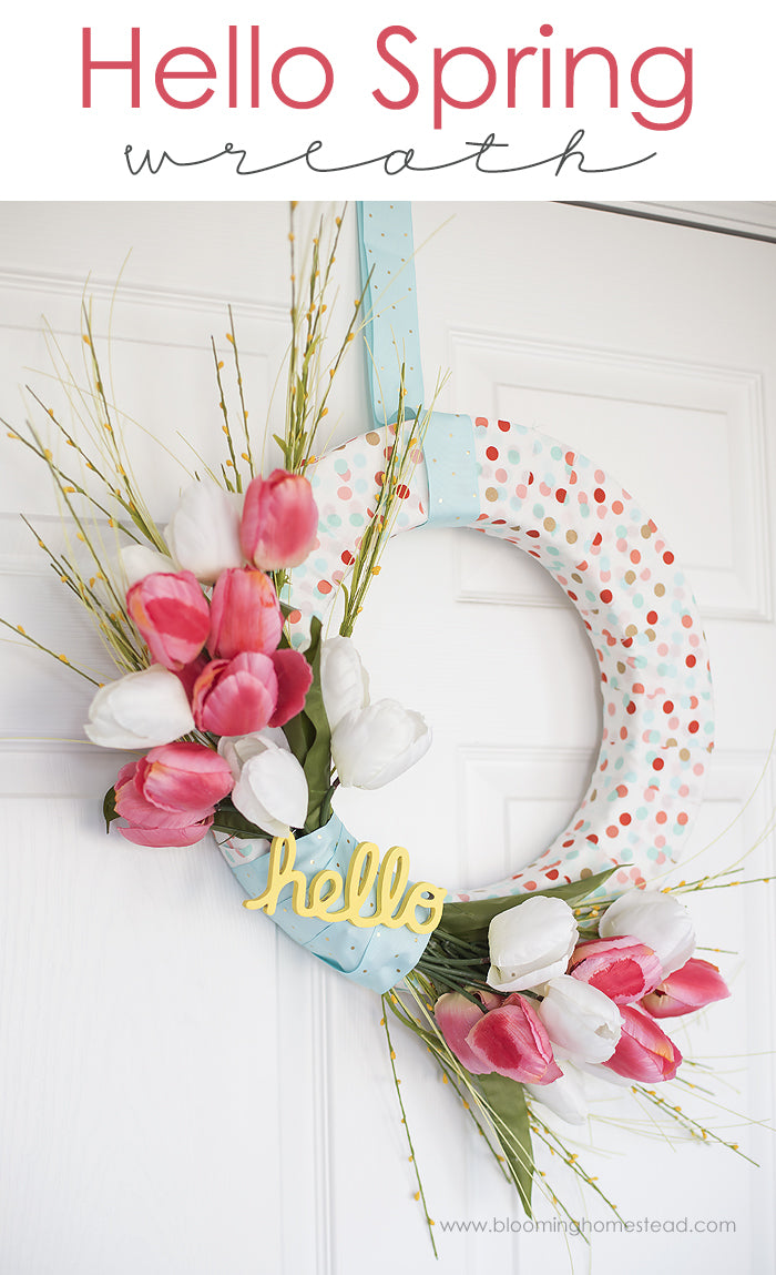 DIY Spring Wreath