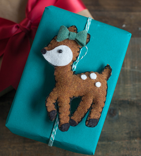 DIY Deer Felt Christmas