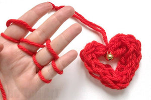 Finger Knitting FUN for Kids and Adults - Day 50