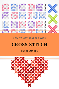 Day 58 - Cross Stitching