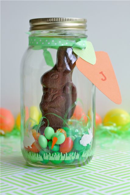 Easter Candy Terrarium