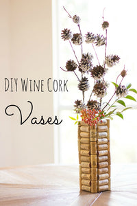 DIY Wine Cork Vase