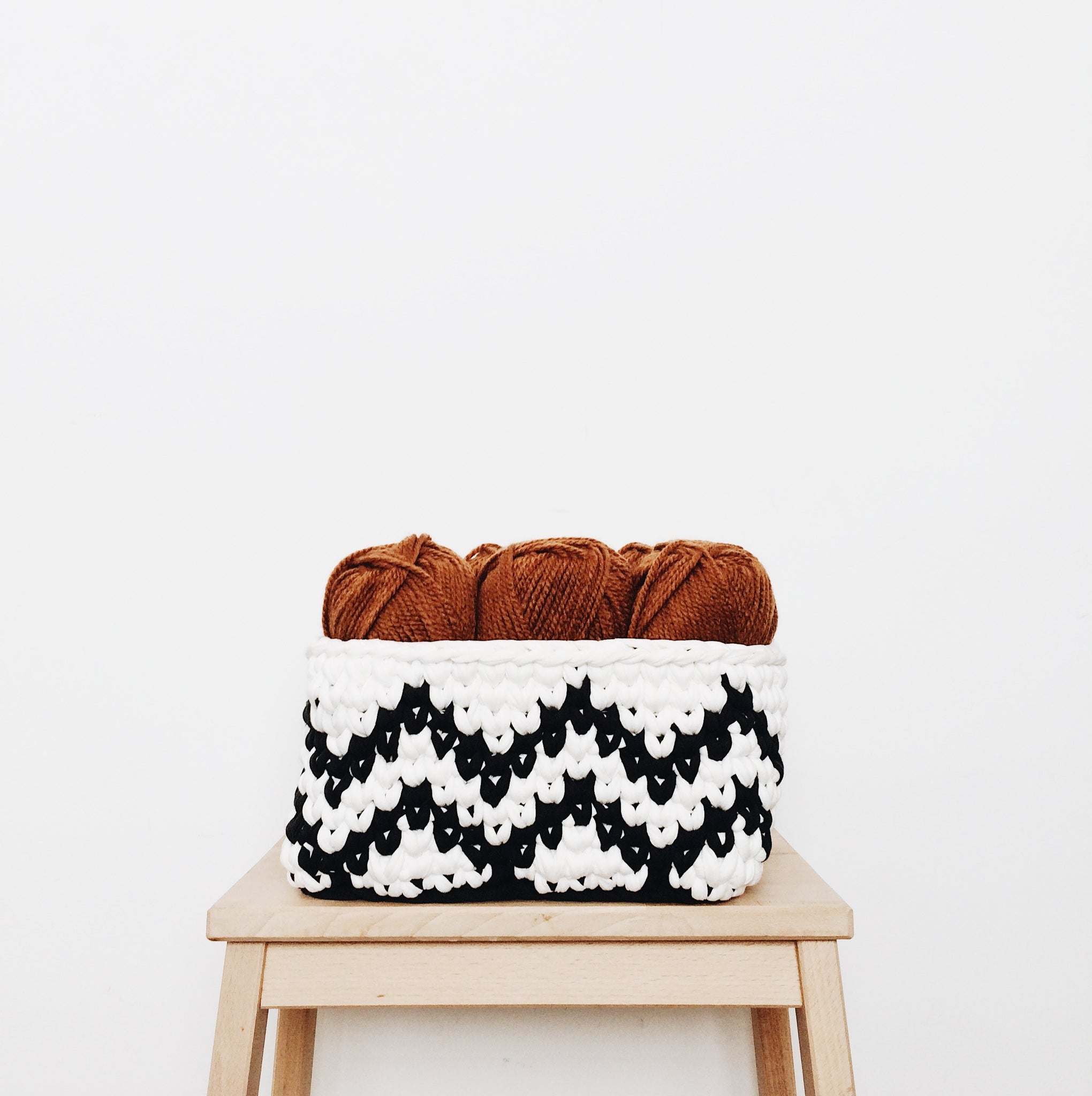 Simple Crochet Basket - Day 47