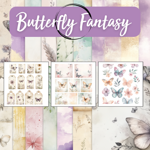 Butterfly Fantasy Digital Kit