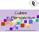 Pattern Cubes in Perspective Digital Paper Pack | Copious Crafts - Copious Crafts