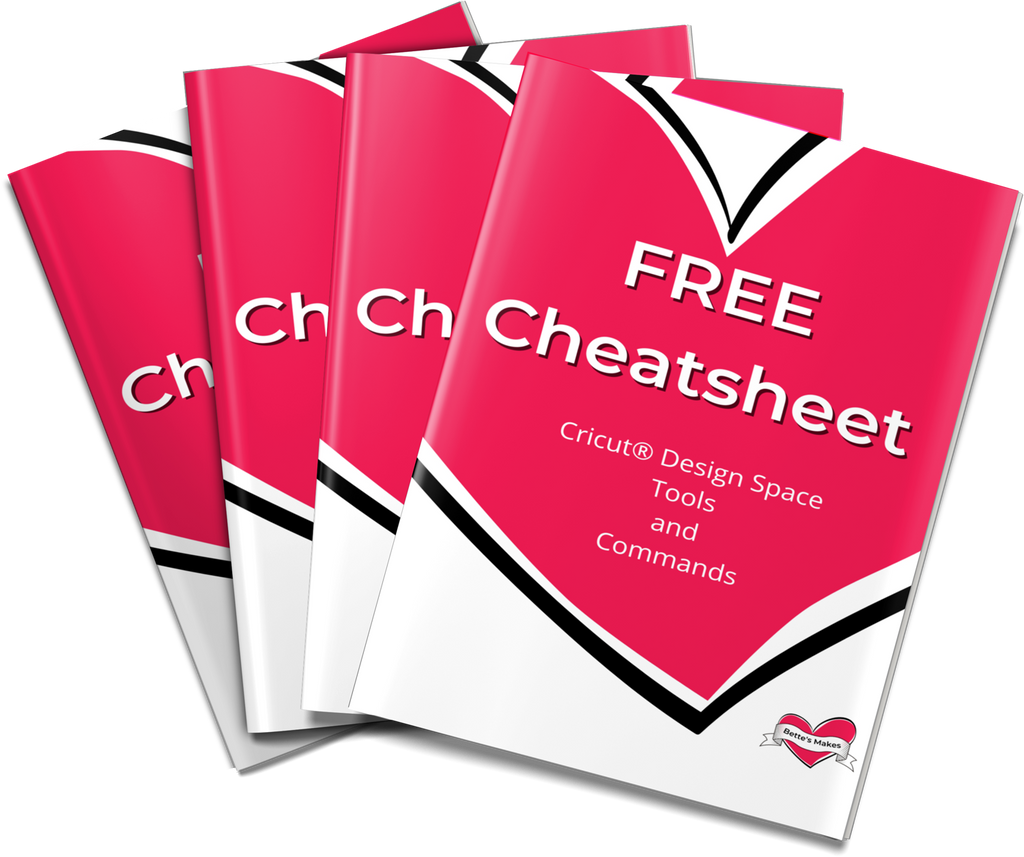 Cheatsheet for Cricut Design Space