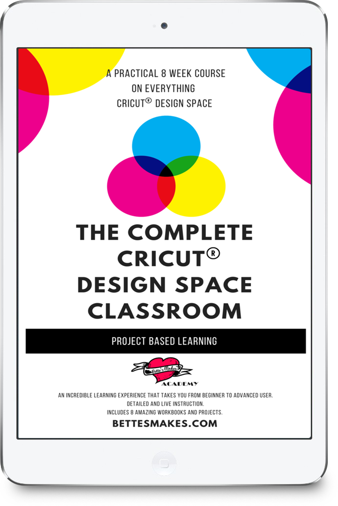 The Complete Cricut® Design Space Classroom
